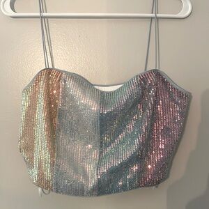 Sequin two piece set